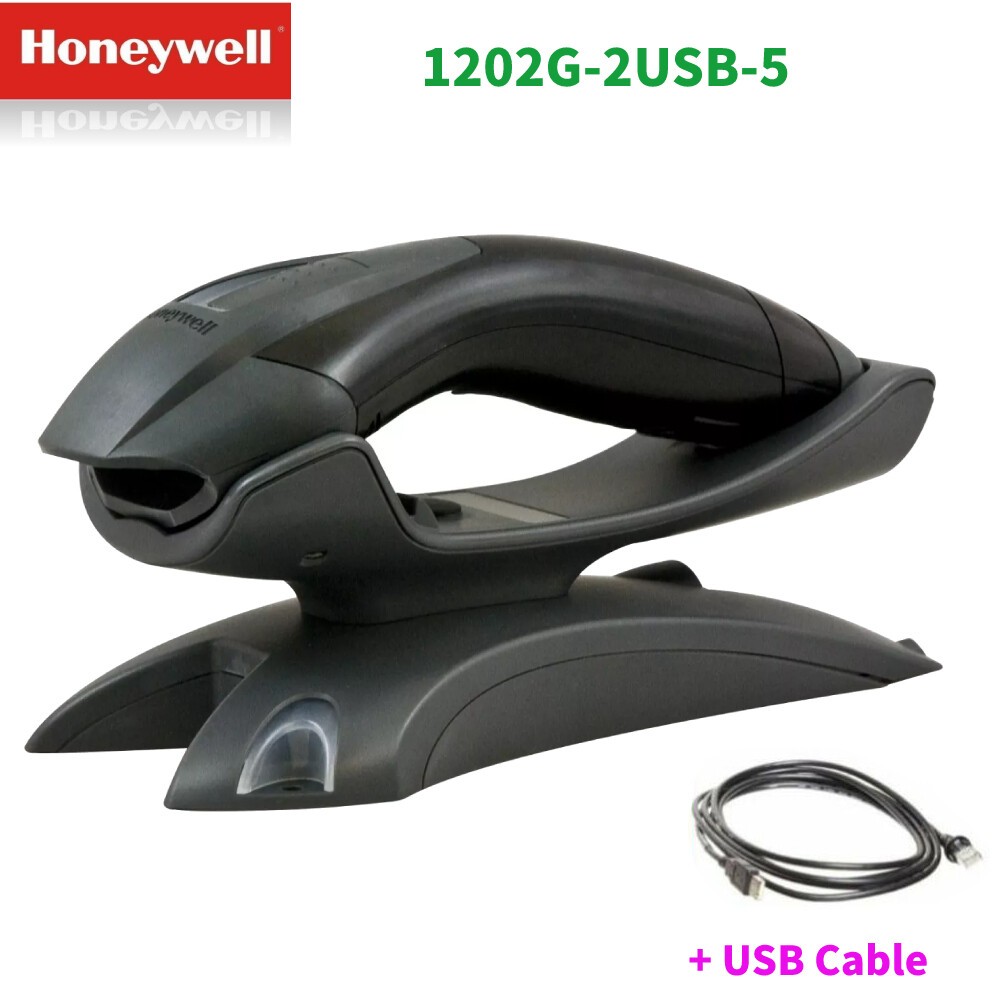 Honeywell Voyager 1202G-2USB-5 1D Wireless Bluetooth Barcode Scanner w/USB Cable