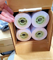 *NEW* STAPLES 24&Prime; X 150&prime; CAD Bond Rolls (20Lb | 4 Rolls, 2&Prime; core)