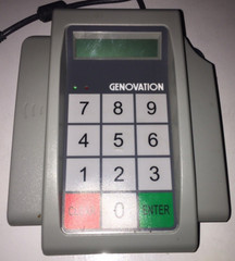 Genovation mini terminal barcode scanner Model 5856-S Version 6.15