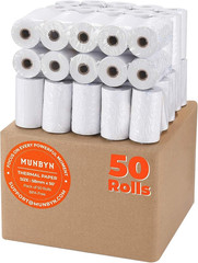 2 1/4&Prime; Inch X 50&rsquo;Ft Thermal Paper (50 Rolls), BPA Free Receipt Paper, 58Mm Therm