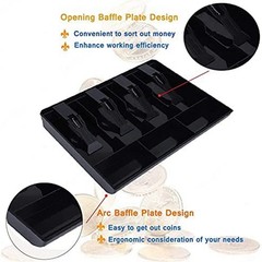Cash Register Drawer – Tray Replacement 4 Bill/3 Coin Cash9099