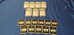 Lot of 7 Symbol MC55A0-H70SWQQA9WR Scanners w/ 11 Spare Batteries