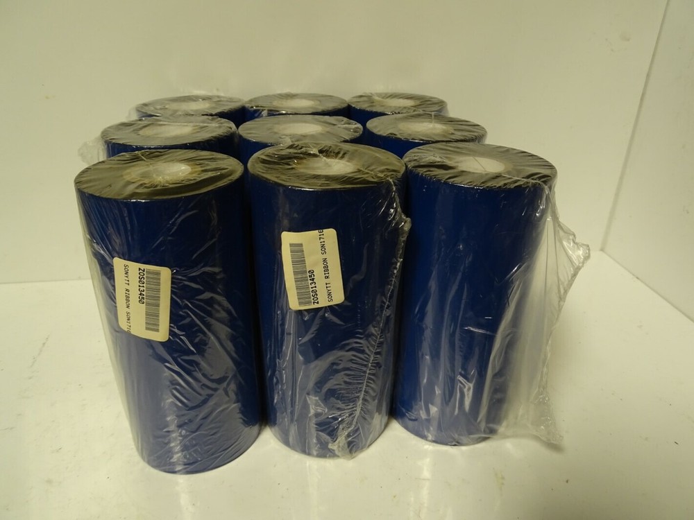 (9) Sony Thermal Transfer Ribbon – 9 Rolls 6&Prime;, SONYTT RIBBON SON1716