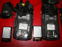 LOT OF 4 Symbol Motorola MC7596-PZCSKQWA9WR MC7596 Barcode Scanner MC75