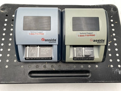 LOT OF 2 Cassida InstaCheck Counterfeit Detection Machine TESTED