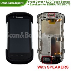 LCD Touch Screen & Front Cover with Speakers for TC72 TC77 ZEBRA, KS2 Version