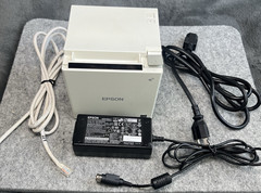 Epson TM-M30 M335A USB Ethernet Thermal Receipt Printer w/ Power Cord White 65km
