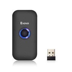 Eyoyo Mini 1D Bluetooth Barcode Scanner, 3-in-1 Bluetooth & USB Wired & 2.4G …