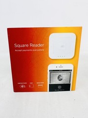 SQUARE CREDIT CARD READER FOR CONTACTLESS, CHIP AND MAGSTRIPE- NEW