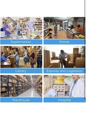 NETUM Bluetooth Barcode Scanner, Compatible with 2.4G Wireless & Bluetooth Funct