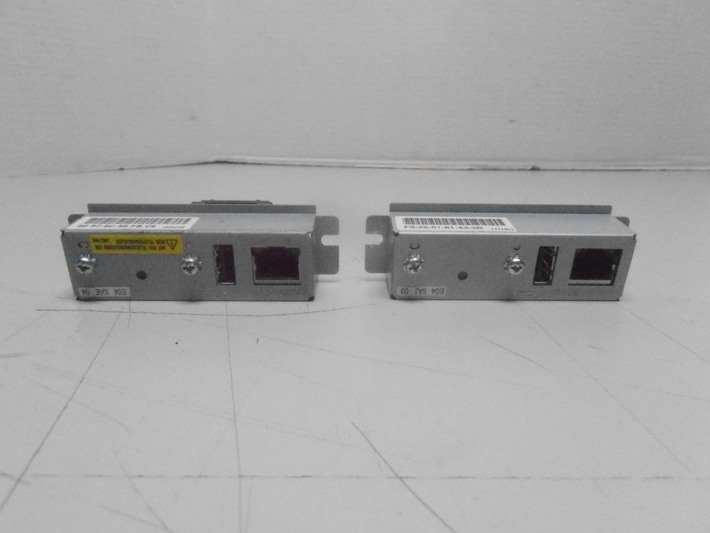 x2 Epson UB-E04 Ethernet Interface Card POS Printer Network Adapter RJ-45 M329A
