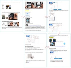 Mini 58mm Portable Bluetooth Wireless Pocket Mobile POS Thermal Receipt Printer
