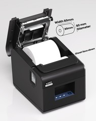 80mm Thermal Receipt Printer – USB, Serial, LAN – Kitchen POS, ESC/POS Compatibl