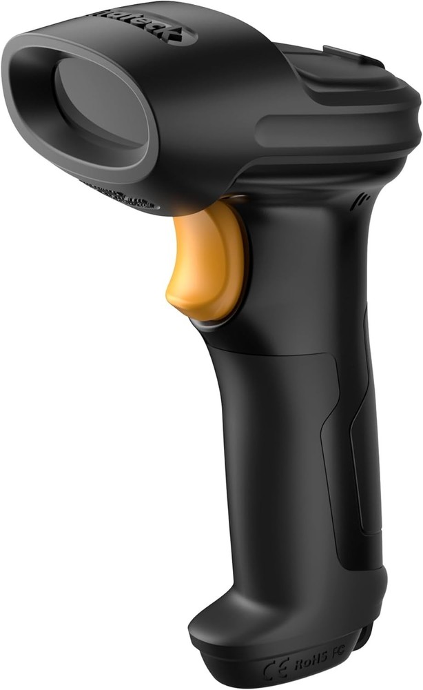 Inateck 2D Wireless Bluetooth Barcode & QR Code Scanner w/ AI APP & SD