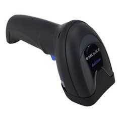 Datalogic QuickScan QD2590-BKK1S 1D 2D Handheld Imager Barcode Scanner w/ Stand