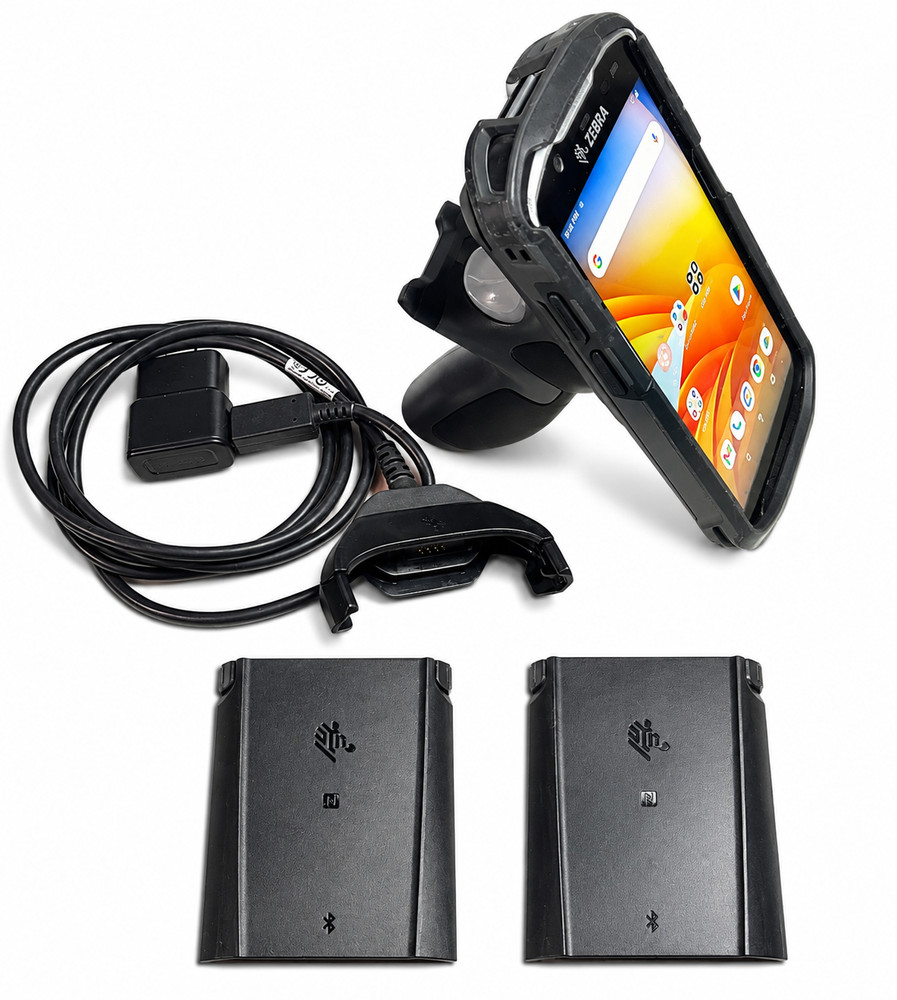Zebra TC520K TC520K-1PEZU4P-NA Barcode Reader with Case bumper & Handle