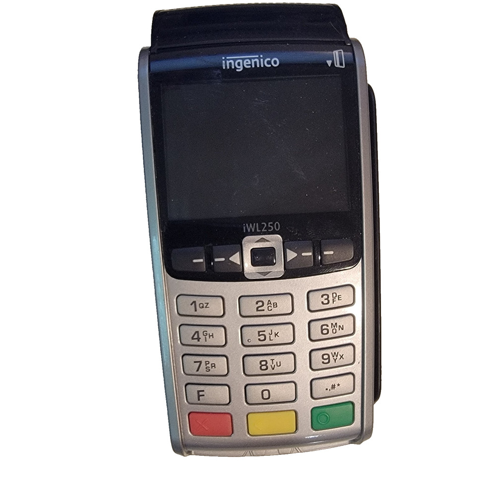 Ingenico iWL250 LCD Display Wireless Credit Card Reader Payment Terminal Machine