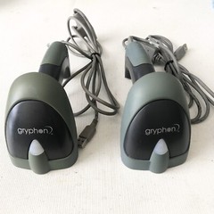 (Lot of 2) Datalogic Gryphon D120 Linear Image Scanners (D-120) /CABLED