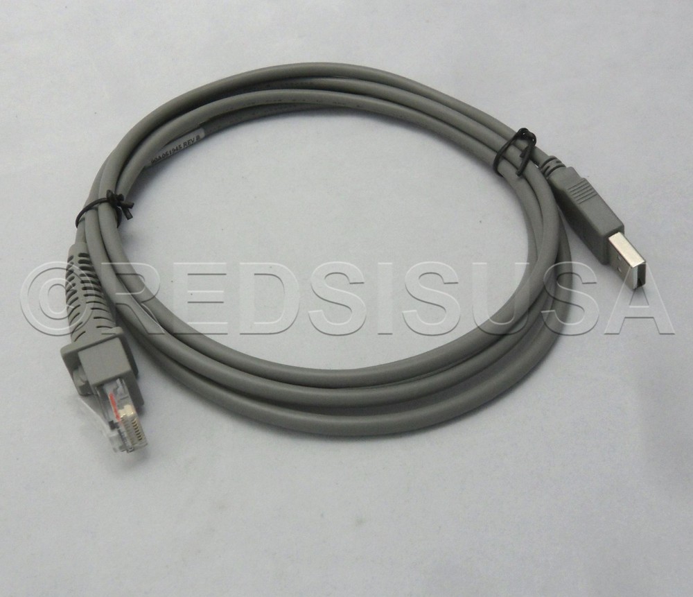 Datalogic Gryphon D4130 USB Type A 6Ft Straight Cable 90A051945