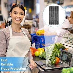 Versatile Counterfeit Bill Detector Pens – 5 Pack for Every Transaction Need