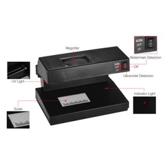 Portable Desktop Counterfeit Bill Detector Cash Currency Banknotes Checker V9B2