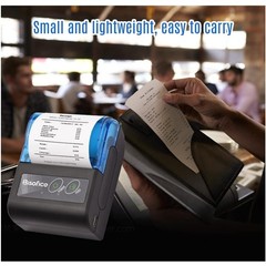 Portable 58mm Thermal Receipt Printer BT USB Wireless Android POS New