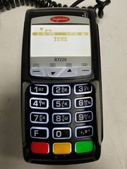 Ingenico ICT220 Credit Card Terminal with Cable Parts (Locked)