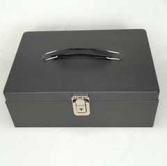 Metal Cash Box With Lock And Keys