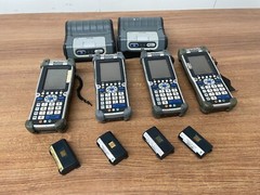Lot of 4 Intermec CK60 Handheld Computers w/ 2 PB42 Printers