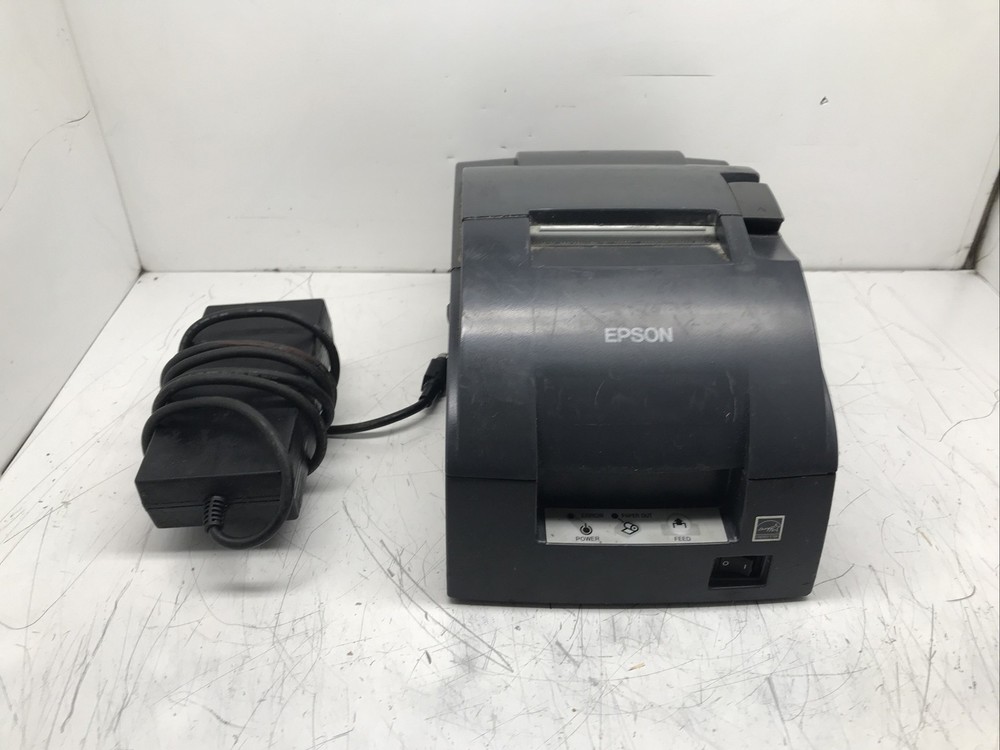 EPSON TM-U220B (767) M188B POS Receipt Printer Ethernet with PS-180 Power supply