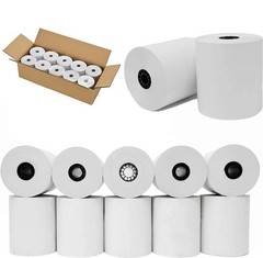 10 Rolls 2 1/4 X 165 Ft Thermal Paper Fits Sharp XEA507 XEA407 XEA207 ERA247