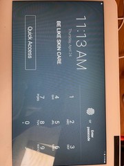 Clover C500 POS Terminal Screen Only Powers On PIN Locked For Parts