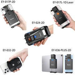 Eyoyo 1D Laser/ 2D QR Code Wireless Barcode Scanner PC Phone Back Clip Reader