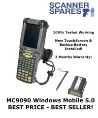 CHEAP! NEW TOUCHSCREEN Symbol MC9090-GF0HJEFA6WR Windows Mobile 5.0 1D & Battery