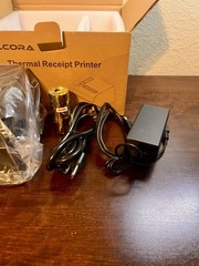 Volcora Thermal Receipt Printer, Standard USB/Ethernet- Model 500205 New In Box