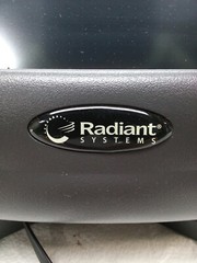 Radiant Systems POS Touchscreen Terminal W/ CC Swipe Series P1220 – USED