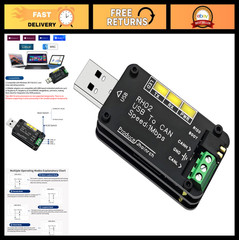 USB to CAN Bus Converter – Open-Source, Multi-Firmware, Versatile Operating Mode