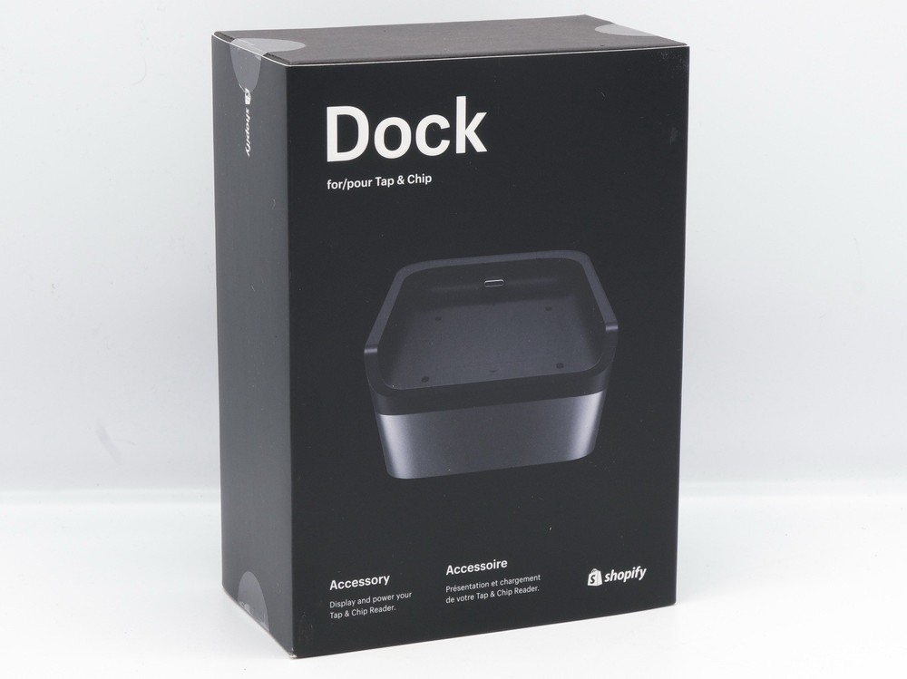 New- Unopened -Shopify Dock for Tap & Chip Reader S1802B 20211130-2 Accessory