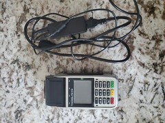 First Data FD-410 Credit Card Machine w/ Power Supply