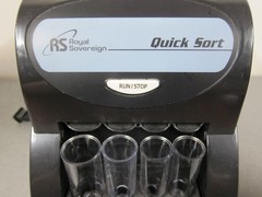 Royal Sovereign Coin Sorter Quick Sort QS-1AC