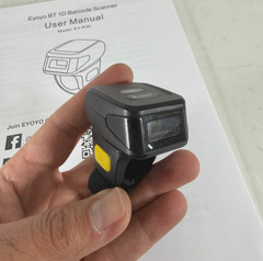 Eyoyo R30 Wearable 1D Wireless Ring Barcode Scanner Mini Finger Reader