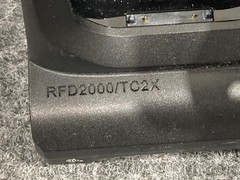 Zebra RFD2000 UHF RFID Barcode Reader Sled For Zebra TC20 Scanner w/Cradle