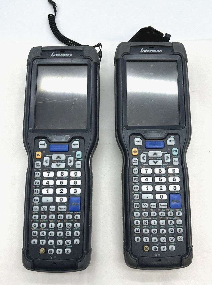 Lot of (2) Intermec CK71 Barcode Scanner 1001CP01 (For Parts)
