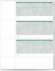 Versacheck Valuechex – 750 Blank Personal Wallet Checks – Green Classic – 250
