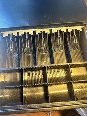 ECH POS CC-410-B2-5B8C Cash Drawer With Key. Pre Owned Great Working Condition