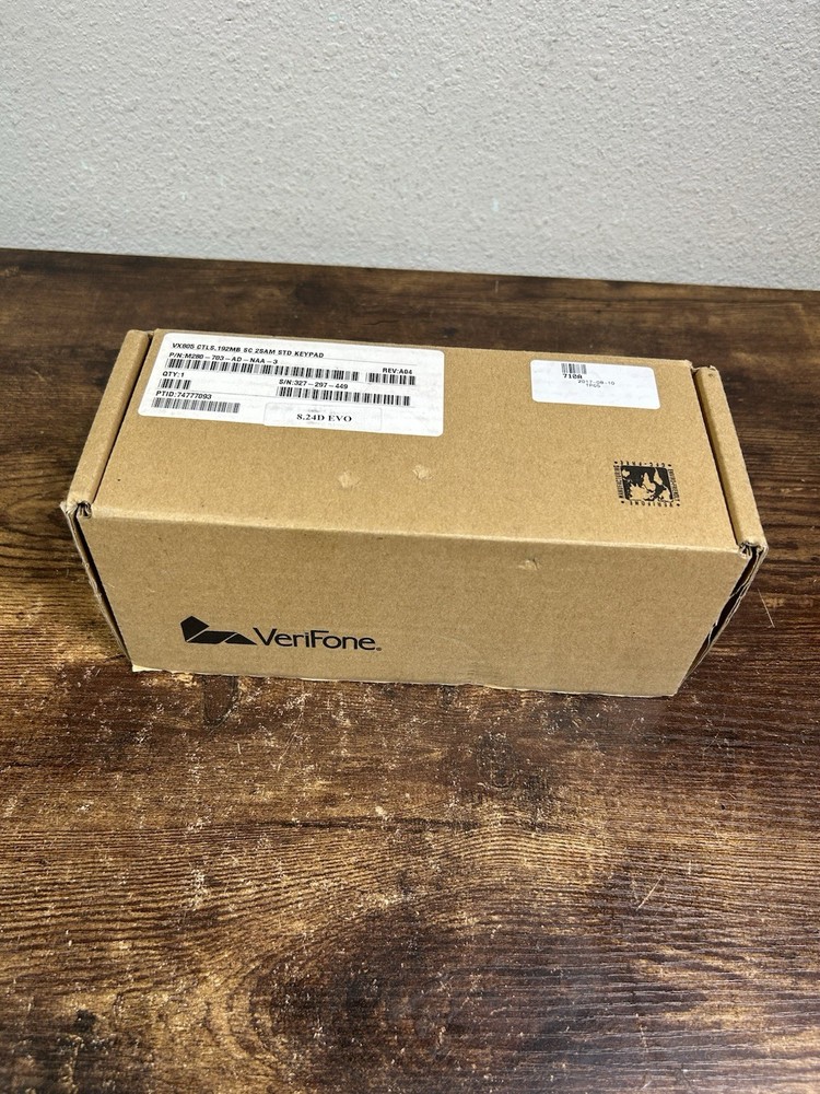 VeriFone VX805 CTLS Pin Pad Tamper Chip/Card Reader –