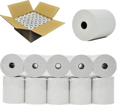Unbranded 3&Prime; x 165&prime; 1Ply Bond 50 Rolls for Reseller Epson TM-U200D Epson TM-U210