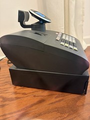 Royal 39285K-FE Alpha 1100ML Cash Register 200 Dept 40 Clerk Black. No Key