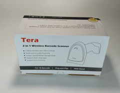 Tera Barcode Scanner Wireless Versatile 2 in 1 2.4Ghz Wireless USB 2.0 Wired