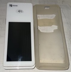 Clover Flex Handheld POS System C403 with Rubber Sleeve Tested Working